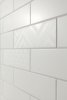 Domino Burano Bar White 23,7x7,8